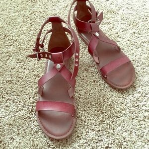 American Eagle Brown Sandals - Worn Once!